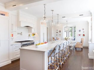 Remodeled kitchen with kid-friendly accessories