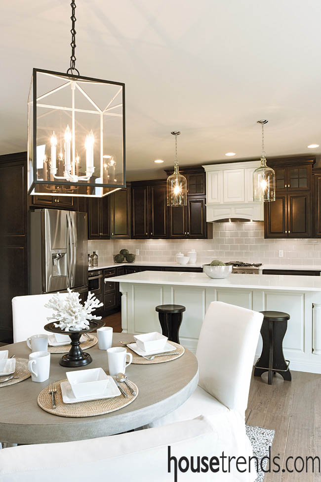 Kitchen cabinets stun guests