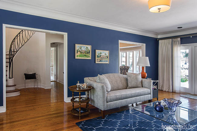 Remodeled home with an eclectic design