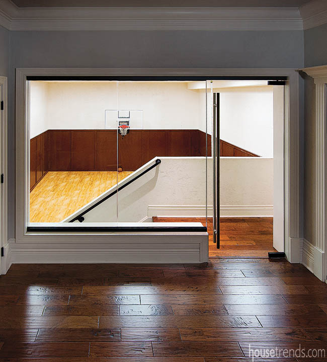 Sports court is the perfect place to spend rainy days