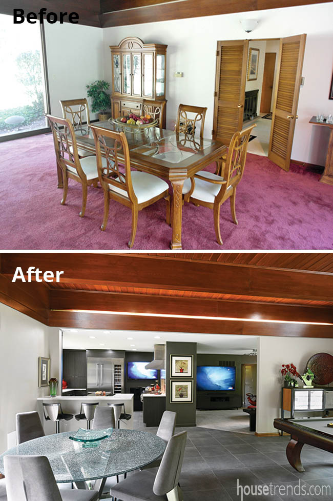 Remodeling ideas include opening up a home