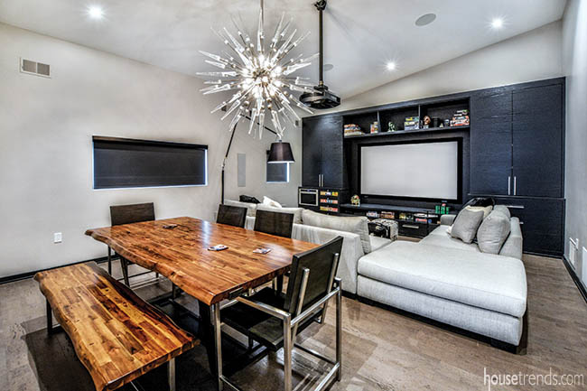 Game room for the whole family