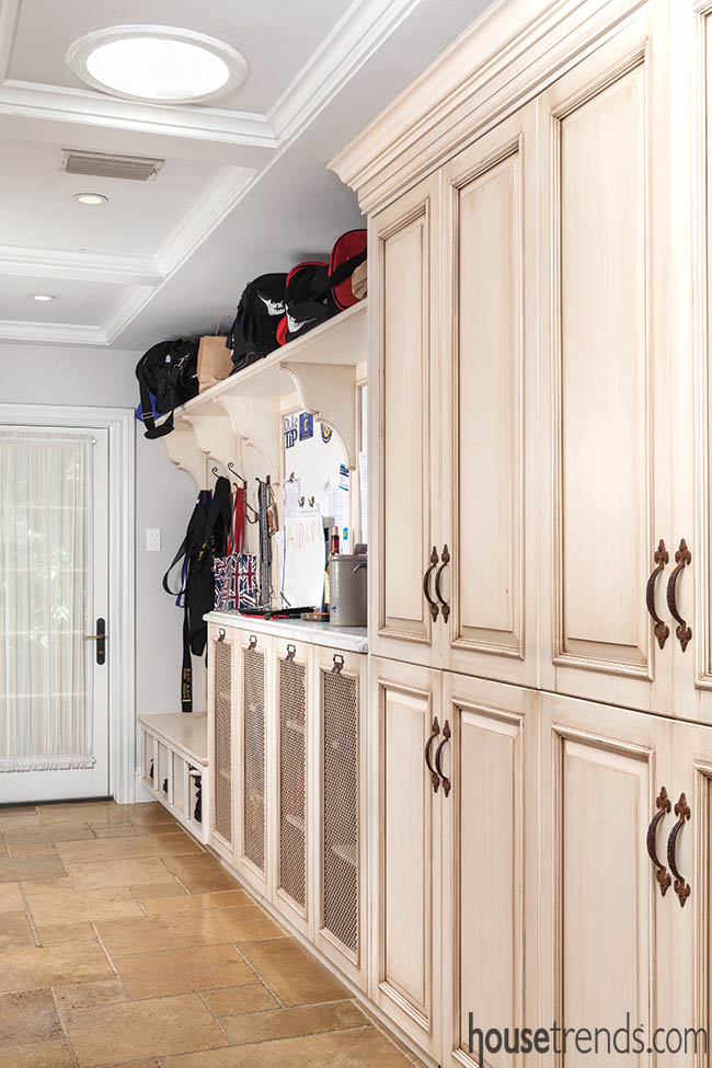 Mudroom with plenty of storage space