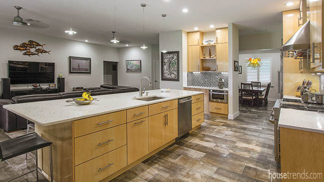 Passions dictate a new homes decor