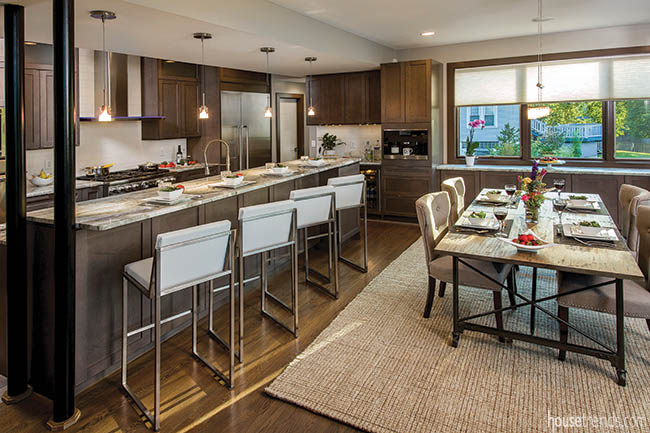 Beverage station keeps a kitchen flowing