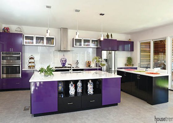 Kitchen island on wheels