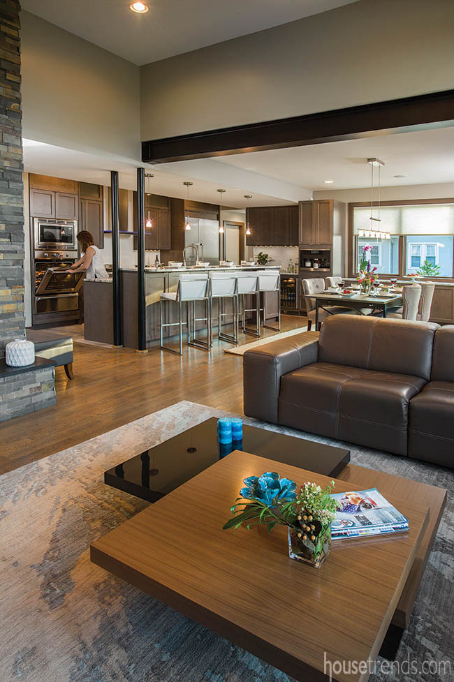 New home features top of the line kitchen appliances