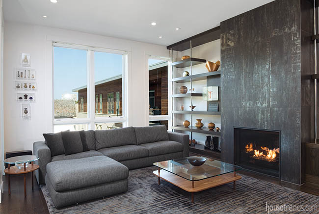 Electronic blinds protect cherished artwork