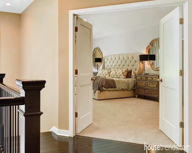 Doors reveal a relaxing retreat