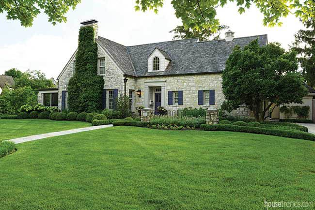 Home inspired by cottages in England