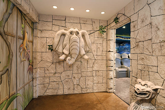 Home theater gets one-of-a-kind ushers