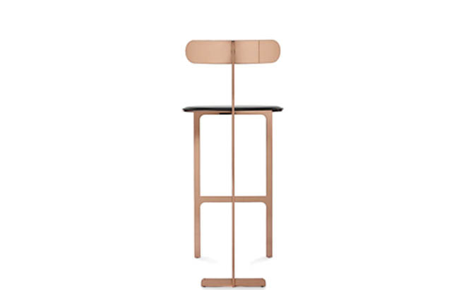 Bar stool exudes simple elegance