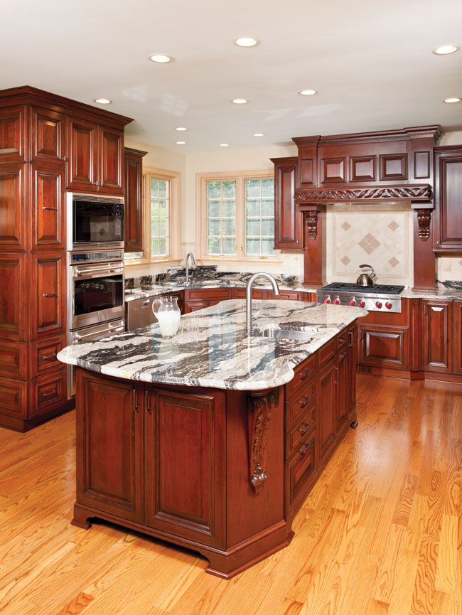 Daring kitchen island idea