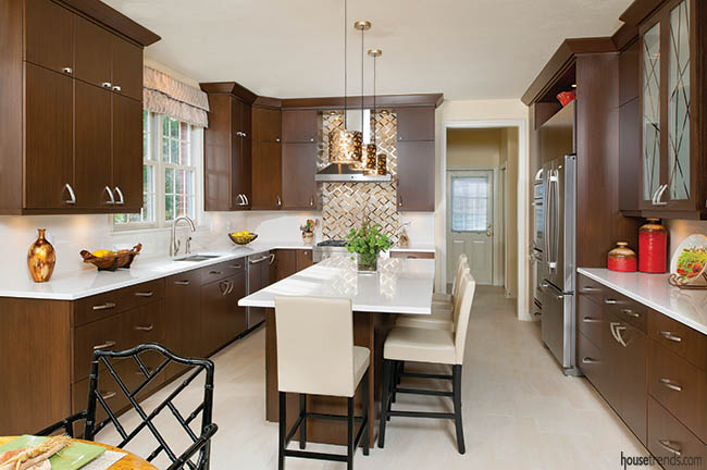 Kitchen remodel caters to convenience factors