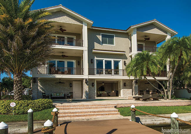 Home design with a view is perfect for entertaining