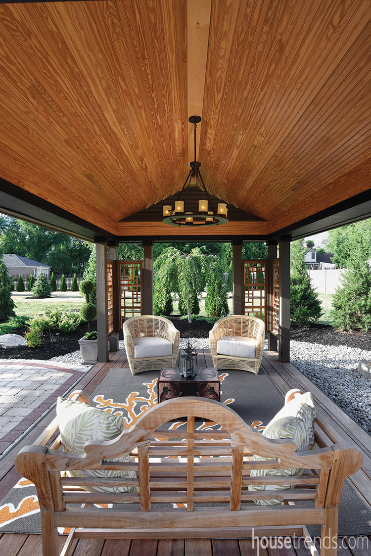 Pavilion doubles as a meditation space