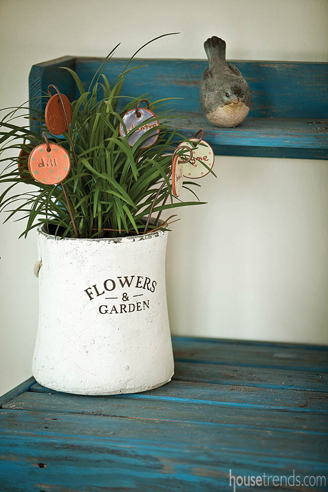 Gardening collectibles show off a passion