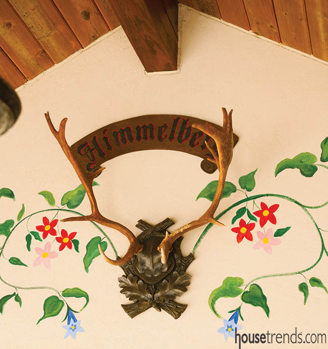 Faux painting with a connection to nature