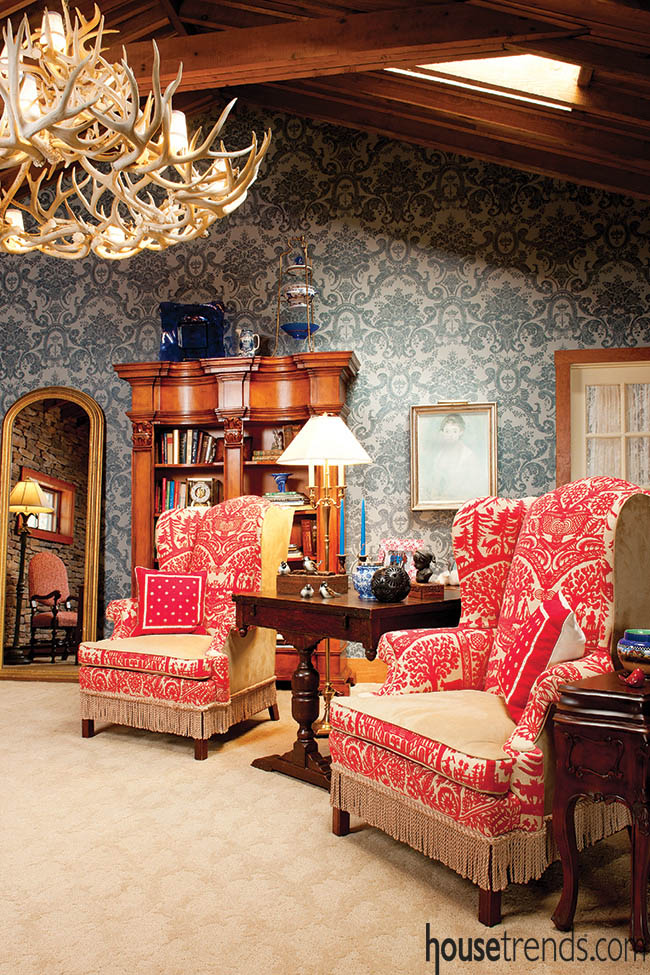 Library room design thinks local