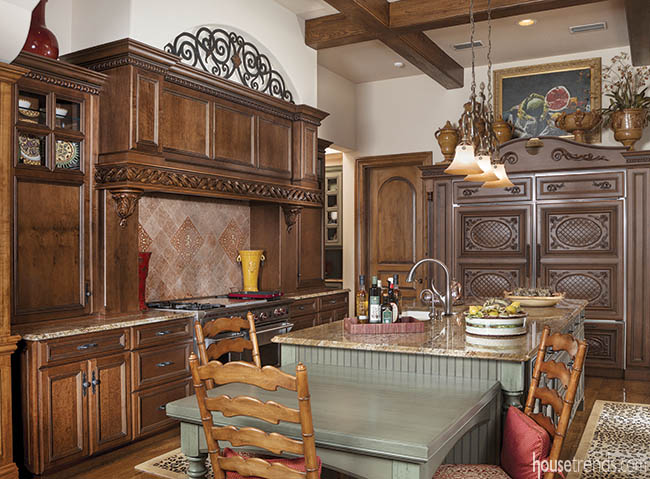 Additions complement a traditional kitchen design