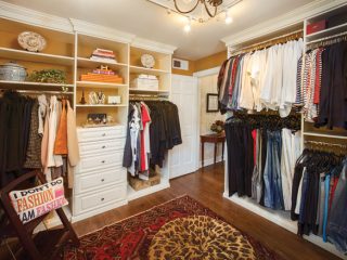 An interior designer works out of the box