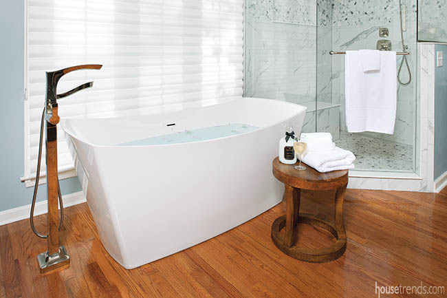 Bath tub extras are the ultimate in relaxation