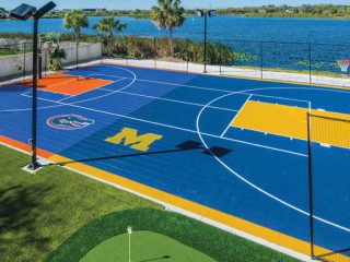 Backyard ideas keep a family active