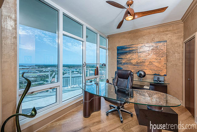 Home office has a view from every angle