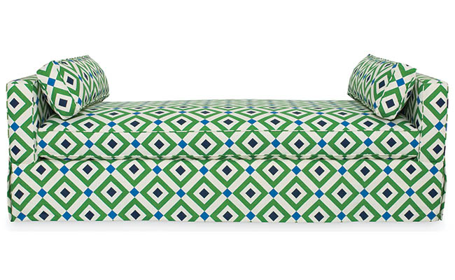 Daybed available in multiple fabrics