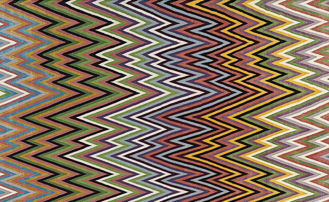 Rug offers a riot of color