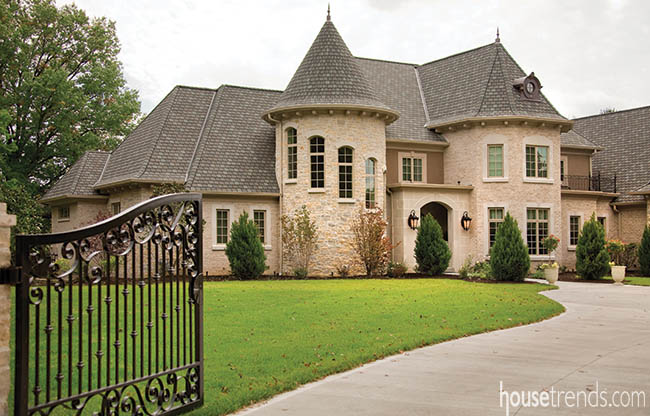 Landscape design complemented by elegant architecture