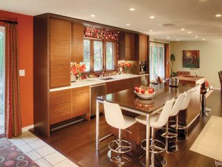 Kitchen design ideas reflect the great outdoors