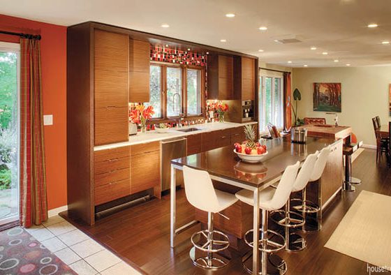 Kitchen design ideas reflect the great outdoors