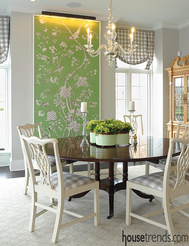 Wall art piques interest