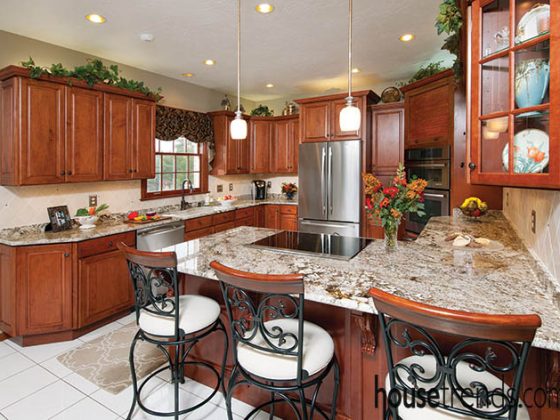 Small kitchen remodel adds a subtle shine