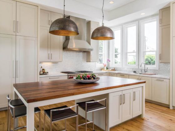 Popular choices for wood island countertops
