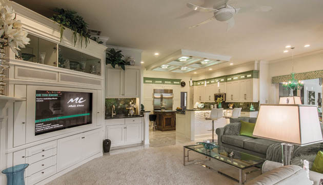 Interior design ideas travel from room to room