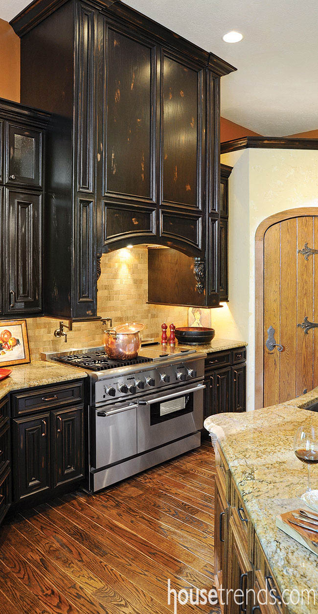 Range hood serves as a focal point