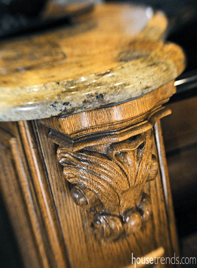 Kitchen island is more than a pretty face