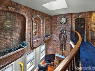 Stained glass window adds color to a home