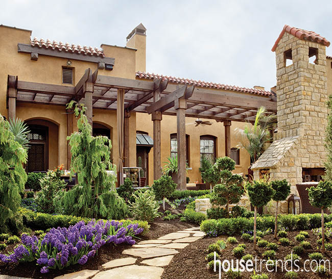 Patio gets a luxurious build