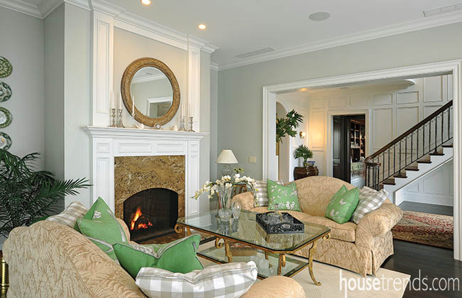 Living room design with a past