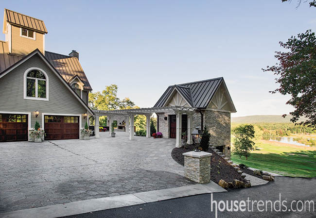 Arbor spices up a home design
