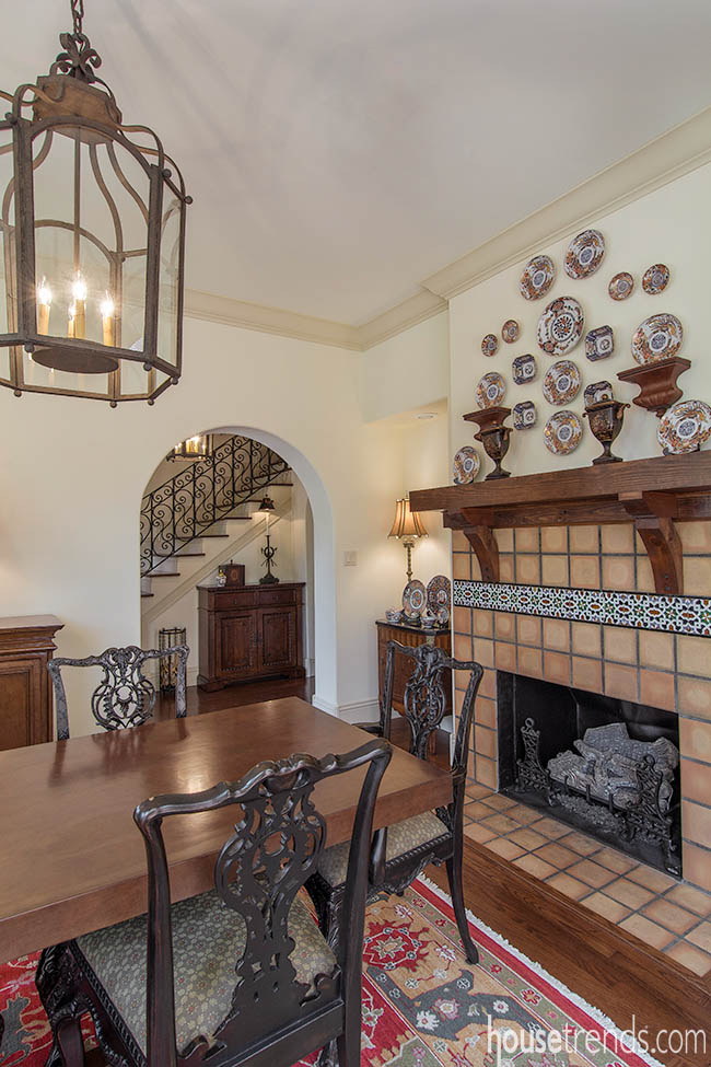 Fireplace restored to its former glory