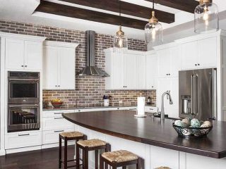 Island countertop with anti-microbial properties