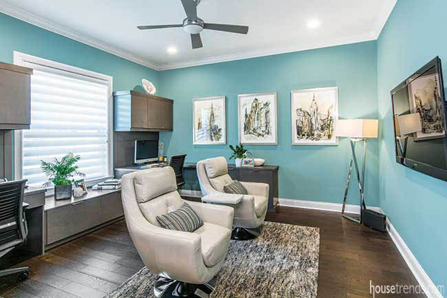 Paint colors encourage creativity