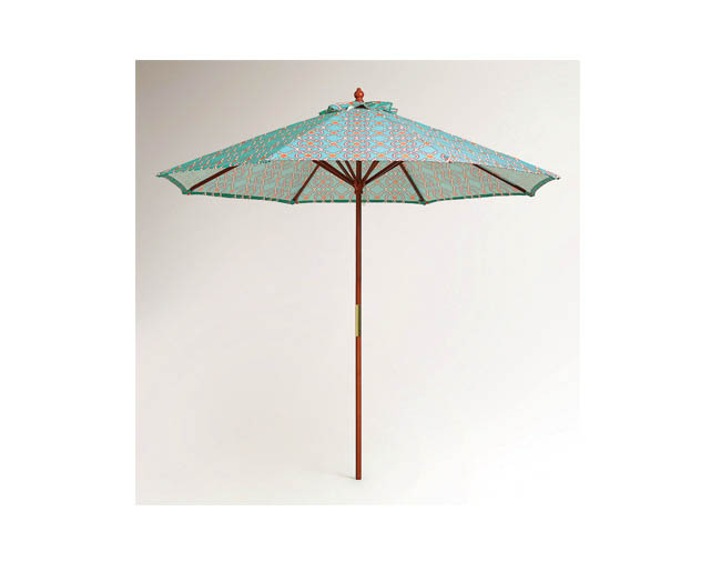 Umbrella adds life to outdoor living spaces