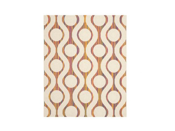 Area rugs represent the energy of a city