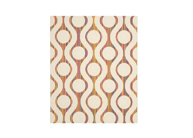 Area rugs represent the energy of a city