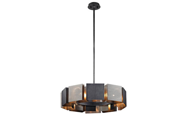 Pendant light with an industrial feel
